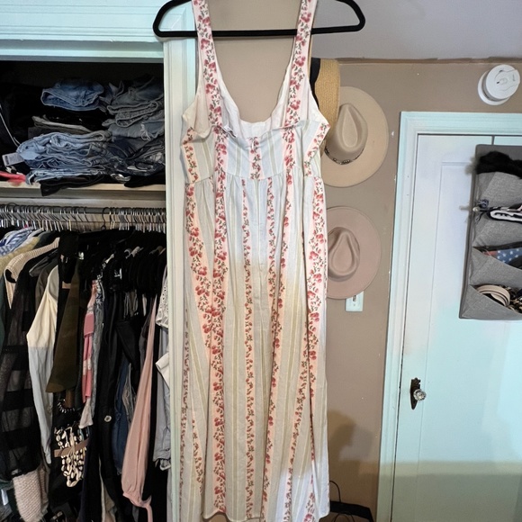 WeWoreWhat Floral Midi Victorian Corset Dress! - Picture 2 of 3